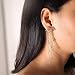 Produktbild Jovono Stern Quasten Ohrringe Hängende Ohrringe für Damen und Mädchen (1pcs)