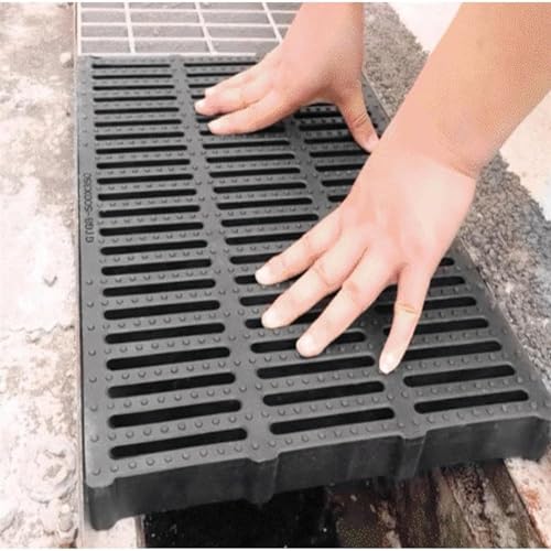 Grille de drainage en plastique robuste avec structure rectangulaire抗压 pour cour - 2