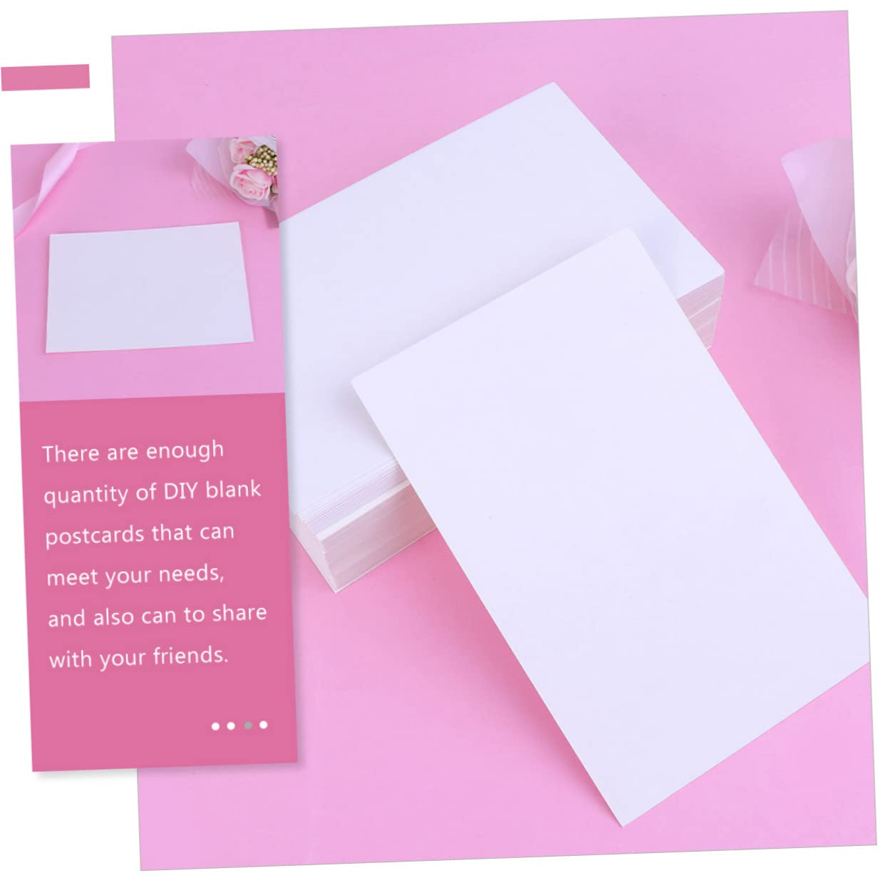 DOITOOL 200 Pezzi biglietto di auguri fai da te bigliettini natale cartoncini natale bigliettino annata saluto carte graffiti ispessite biglietti d'auguri vuoti carta kraft bianca