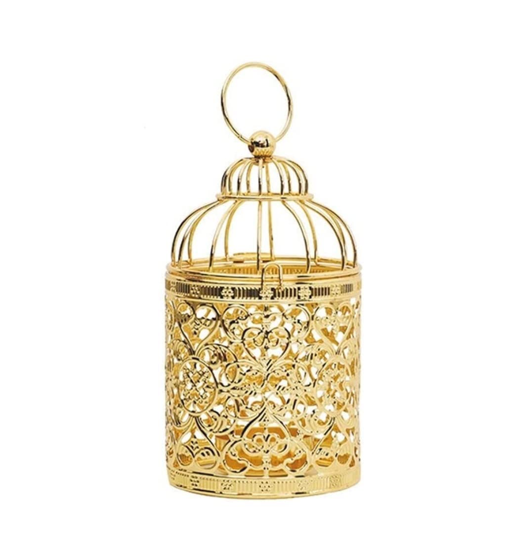 Candle Holder 2pcs Tealight Candle Holder, Moroccan Style Candle Lantern, Tea Light Holders for Patio Indoors Outdoors Parties Candlestick