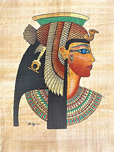 NileCart Collection of 4 Hand Painted Egyptian Papyrus Paintings, Size 13x17 in, Modern Traditional Style, Unframed, Indoor Use, Perfect for Bedroom, Living Room, Office - image 3