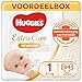Huggies, Pannolini per bambini, taglia 1 (2-5 kg), Neonati Unisex, con indicatore di umidità, confezione da 1 mese di consumo, nuova nata - 21x 4 (84 Unit)