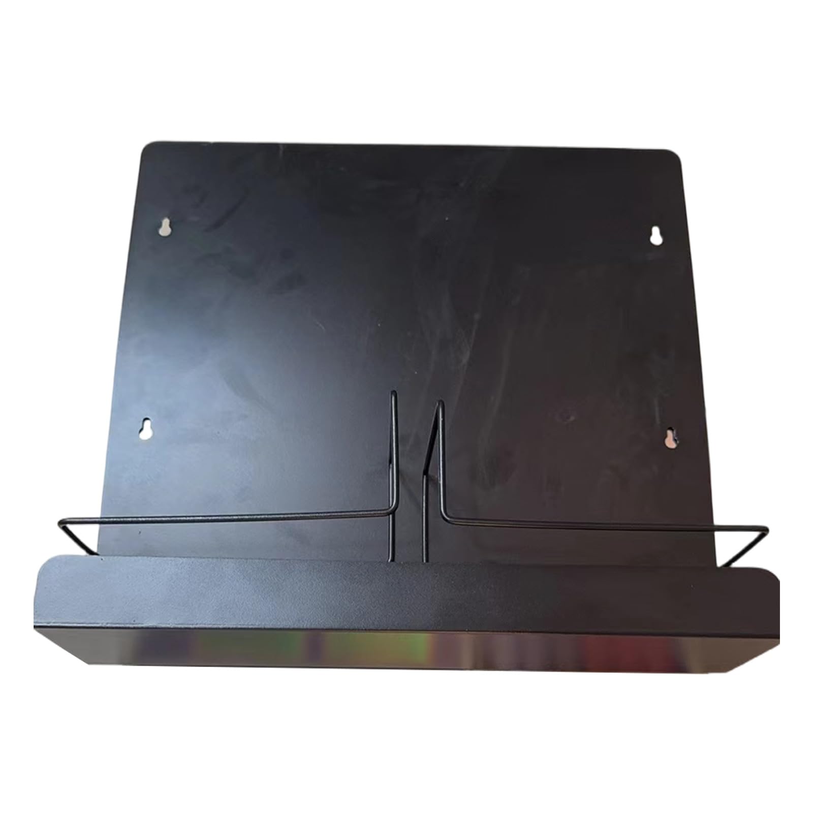 Scaffale portatile moderno per dischi, robusto supporto in ferro per gli appassionati di musica, elegante accessorio per la casa per uso quotidiano e collezione in vinile