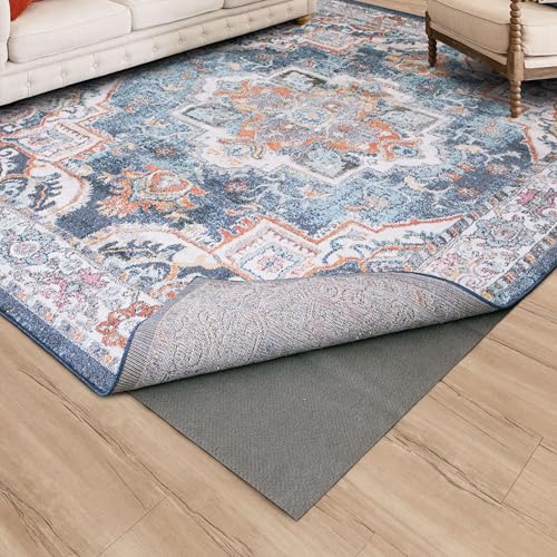 Mohawk Home Low Profile Waterproof Rug Pad Utility Solid Gray 12' X 15' Pet and Kid Proof Rug Pad Perfect for Kitchen, Living Room, Kids Room, Dining Room - Image 5