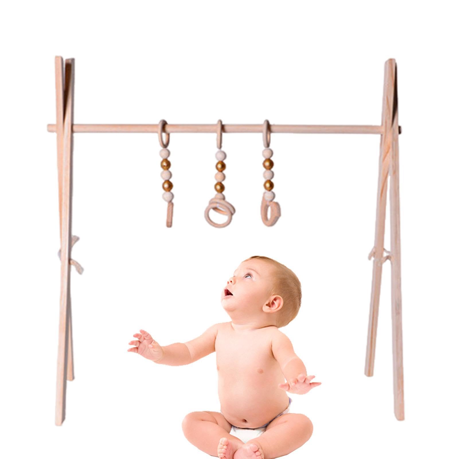 Palestra In Legno Per Bambini Giocattolo Pieghevole Telaio Palestra Cameretta