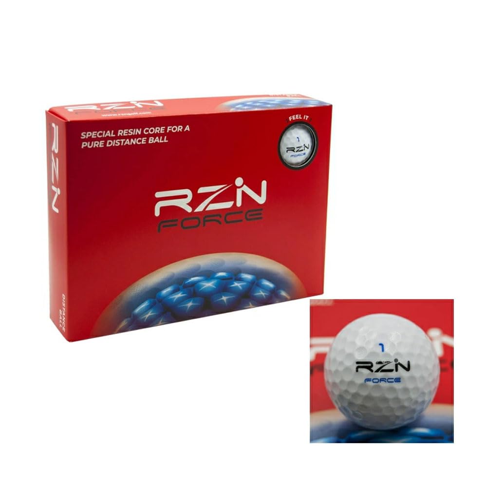 Amazon.co.jp: US輸入品 RZN Golf RZN FORCE ゴルフ ボール 3ピース 1