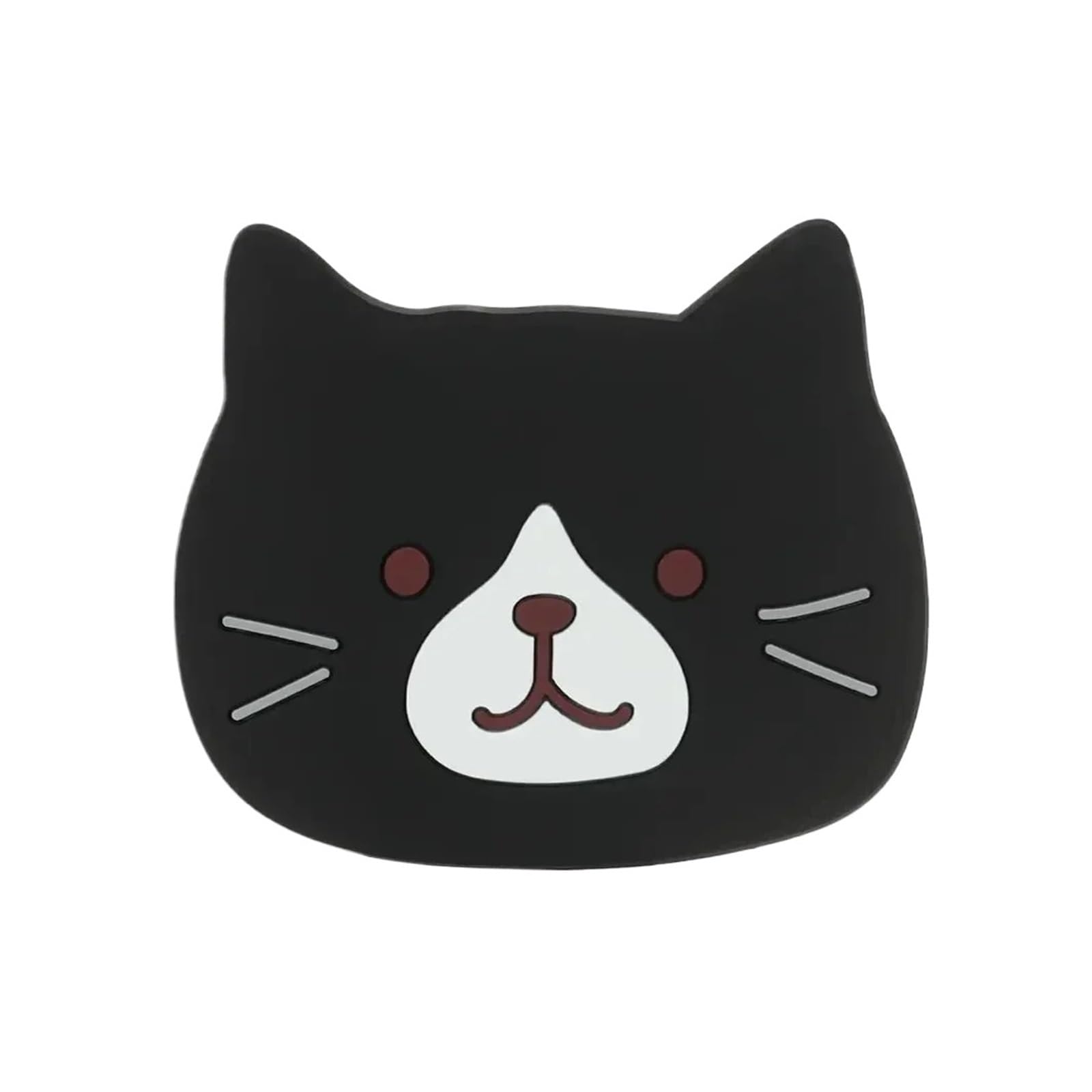 1pc Cat Themed Drink Coasters Reusable Silicone Heatproof Non Slip Placemats ﻿(1pc 04)
