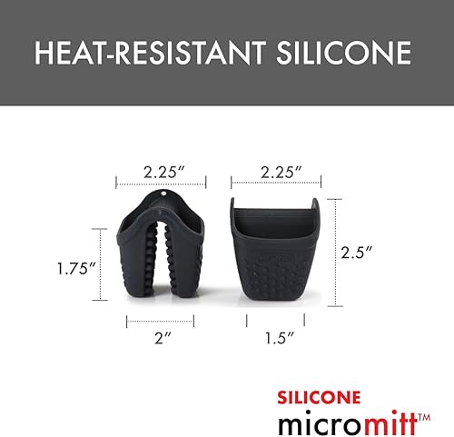 Miniatura 8 de Dexas Mini guante de horno de silicona con puntas elevadas, color verde