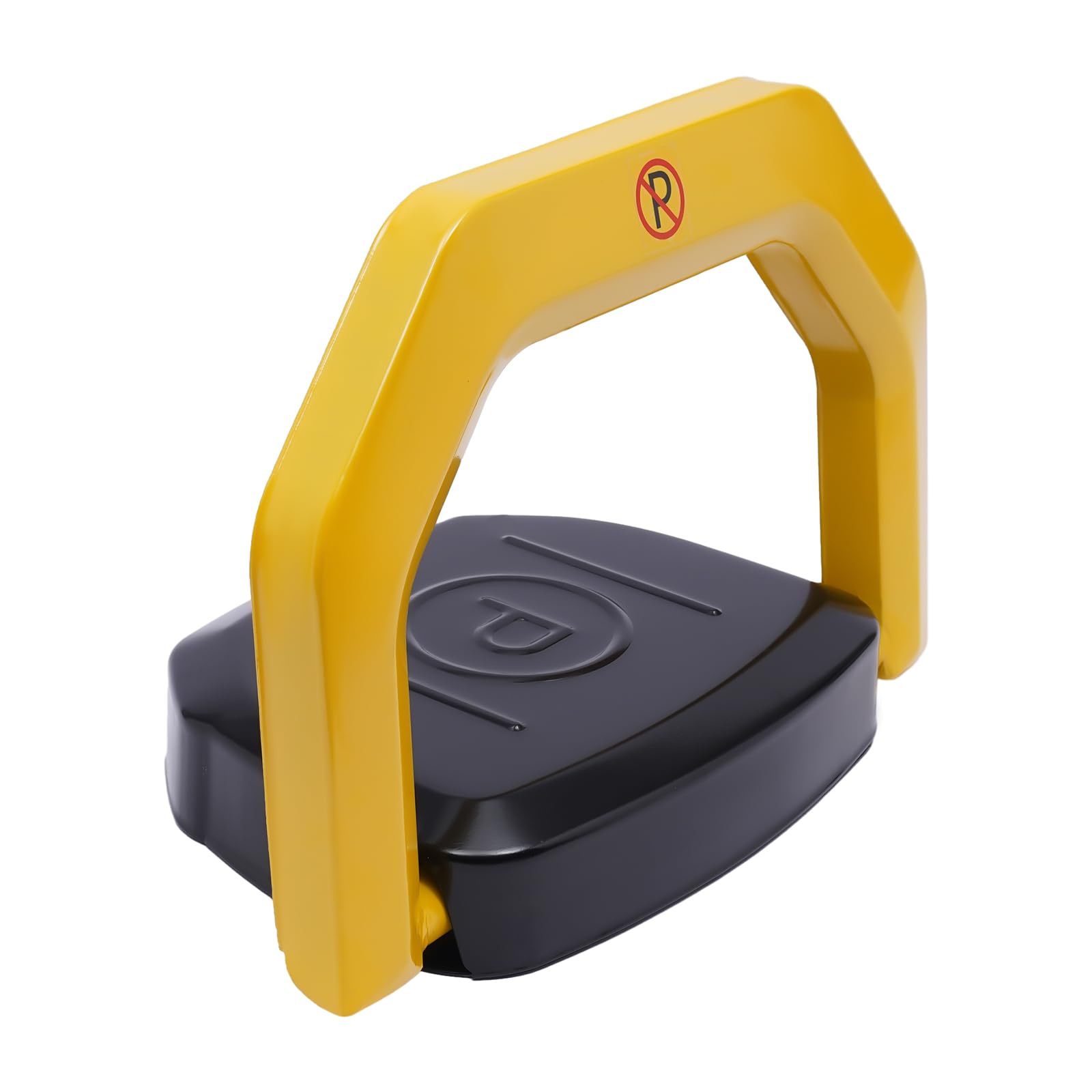 Barrière de parking pliable - Verrouillage automatique avec 2 télécommandes - Poteau de stationnement télécommandé - Dispositif d'alarme automatique