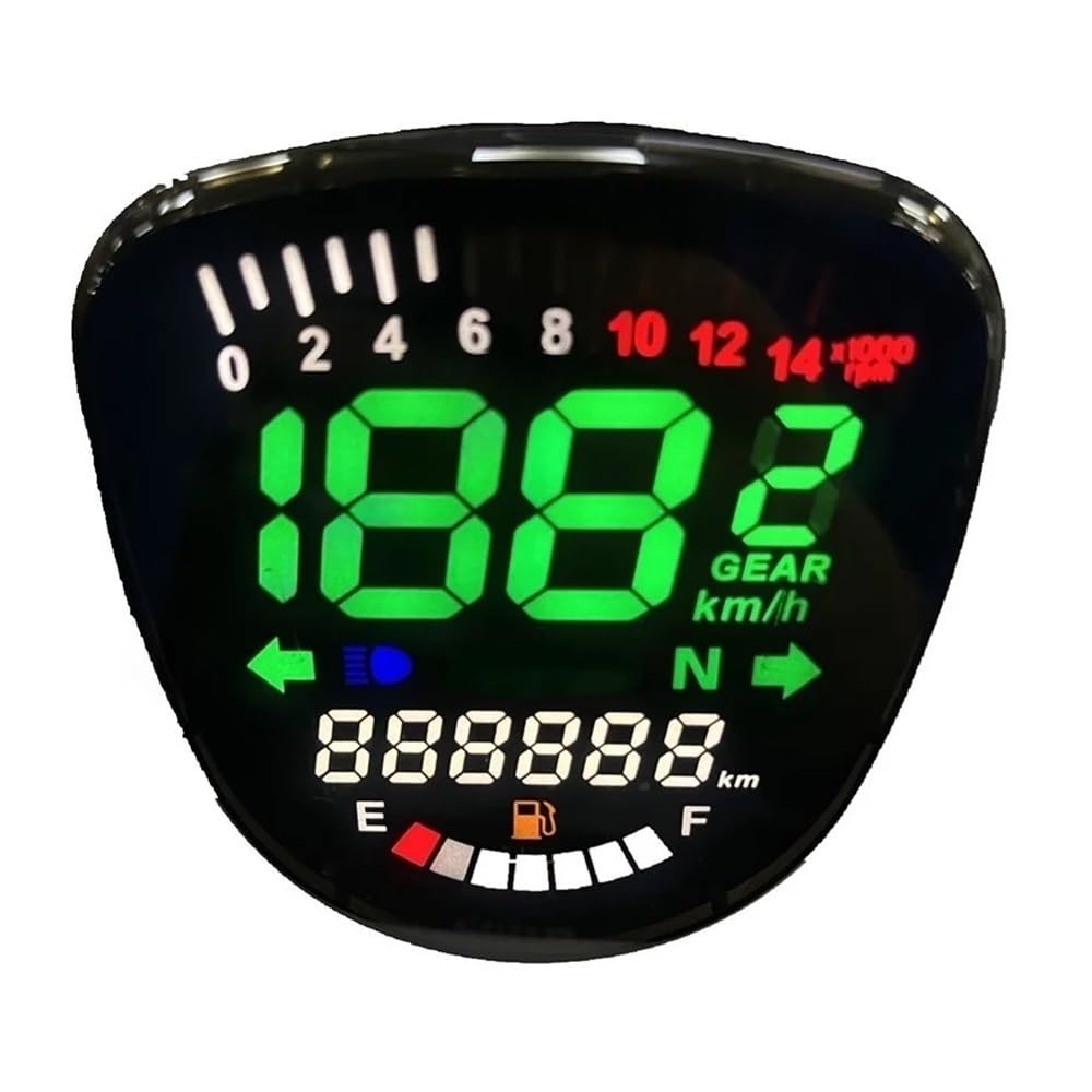 Odómetro Digital Para Motocicleta, Velocímetro, Tacómetro