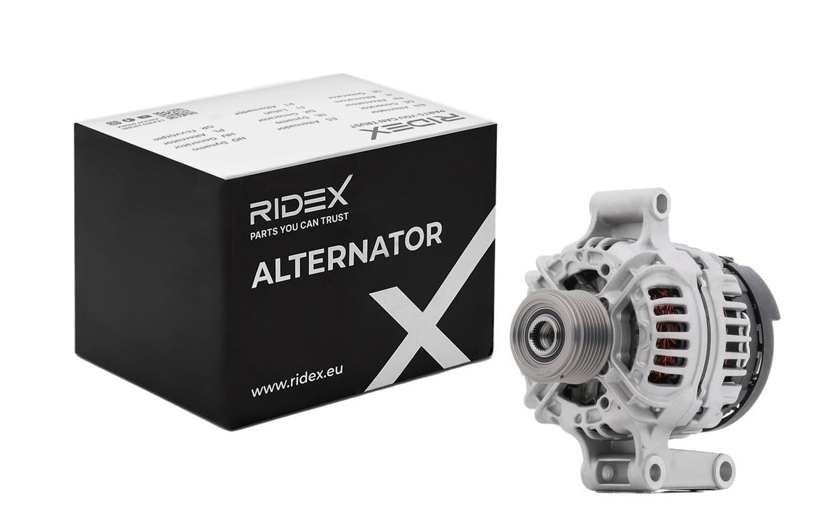 RIDEX 4G1331 Alternador con regulador incorporado Compatible con FORD TRANSIT Caja/Chasis FM, FN
