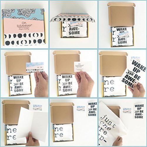 Miniatura 5 de Oh, Susannah be Kind - Fundas de almohada de tamaño estándar (1 20 x 30 pulgadas, color negro) regalos de graduación, fundas de almohada divertidas