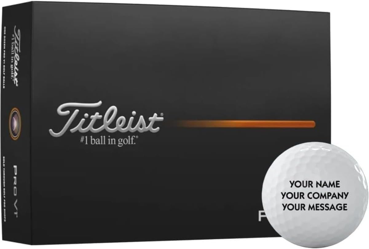 Titleist Pro V1 Personalized Golf Balls