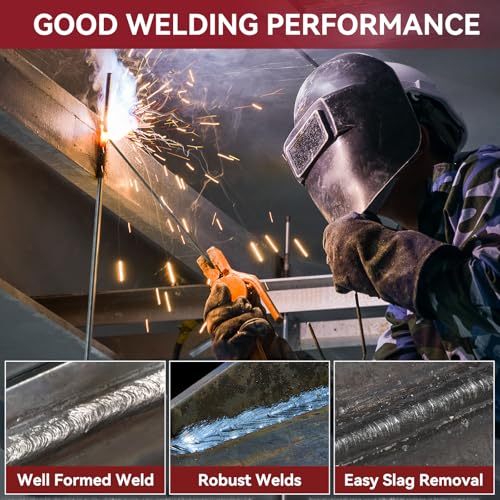 Image of ARCCAPTAIN E6013 Welding Rods 3 /32 inch 5 LB Carbon Steel Sticks Electrode