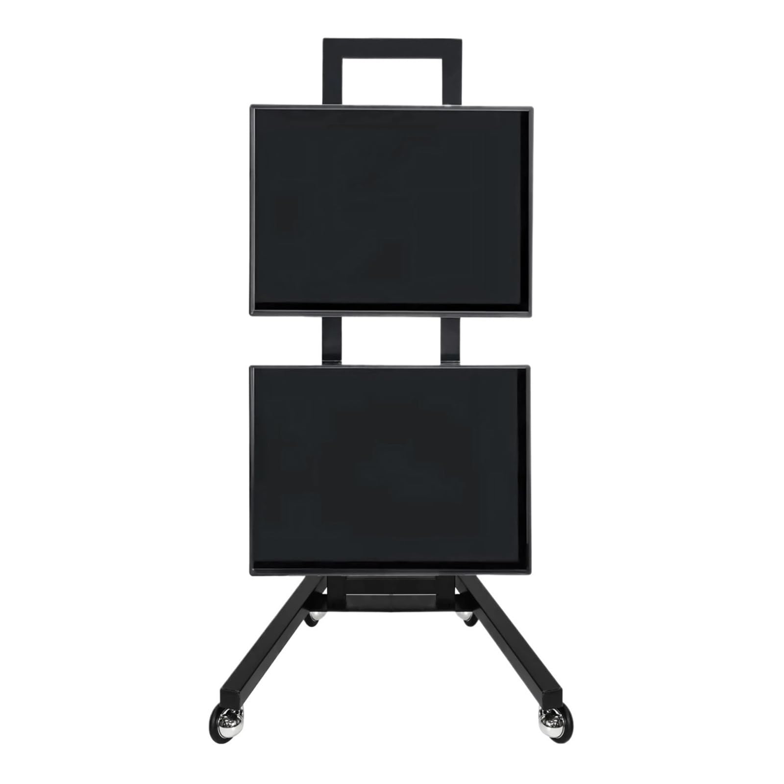 Salon Tray Cart Rolling Trolley Adjustable Height Storage Utility