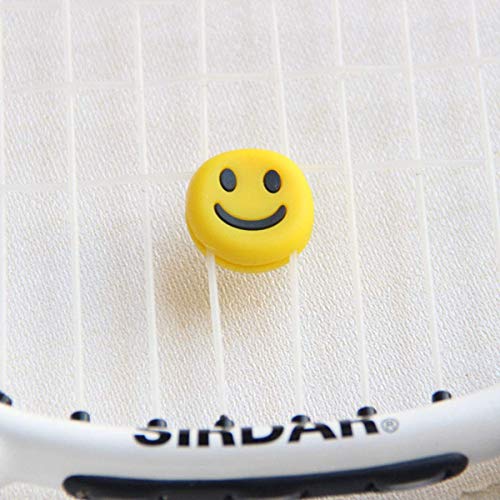 image for AEVON Tennis Vibration Dampener - Set of 12 -Smile Smiling Face Soft S