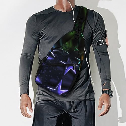 Mochila tipo Sling blanca para día y trekking miniatura 7
