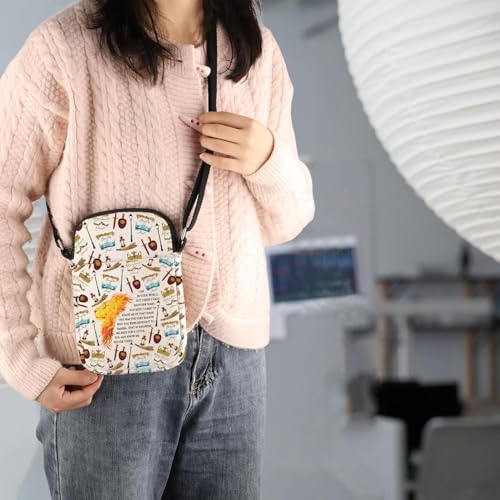 Gzrlyf Lion Bookish Movie Inspired Crossbody Bag Lion Lover Literature Purse Bag 6