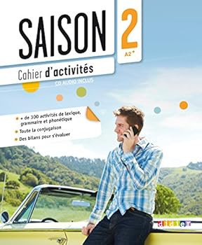 Paperback Saison 2 : Cahier D'activites (A2-B1) + CD Audio (French Edition) [French] Book