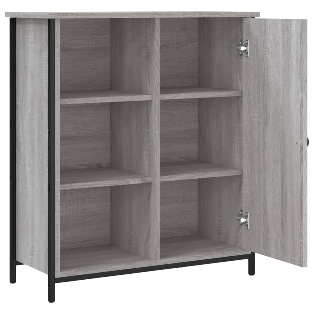 Credenza grigio Sonoma, 70 x 30 x 80 cm, in legno