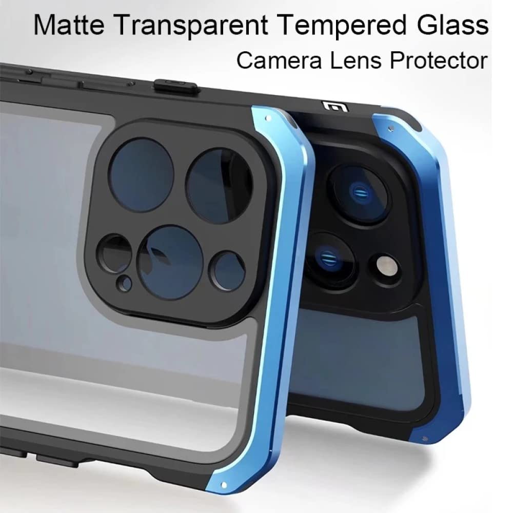 Cover Trasparente IPhone 15 Custodia Full Body In Metallo Alluminio Per IPhone 12-16 - Con Vetro Temperato E Protezione 360&deg; Altoparlante IPhone XR