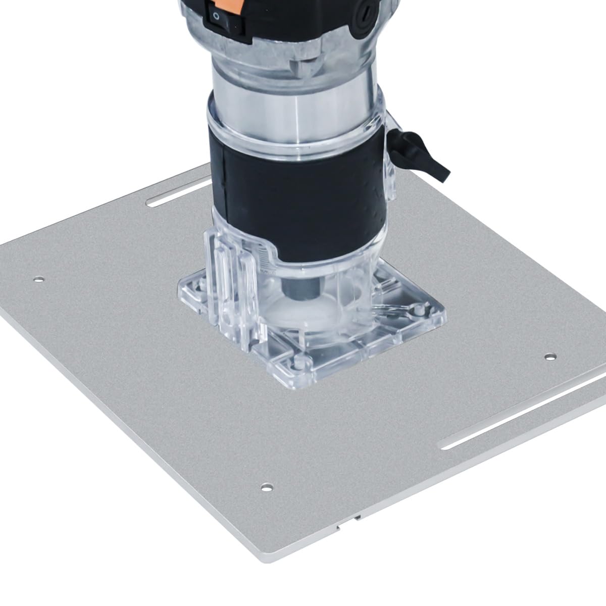 Amazon | アルミルーターテーブルインサートプレート マイターゲージと