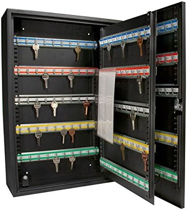 Barska - Armario de bloqueo de llave ajustable de 200 posiciones con cerradura de llave