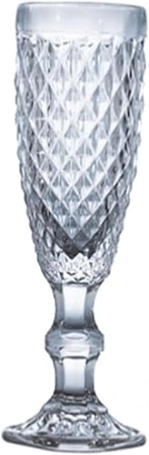 Copas de vino vintage Copas de vino tinto de tallo largo Copa de cóctel Copa de jugo reutilizable Restaurantes Bar en casa