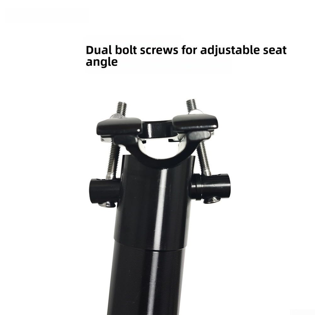 Tige de Selle Vélo Pliable 33.9mm Double Boulon CNC