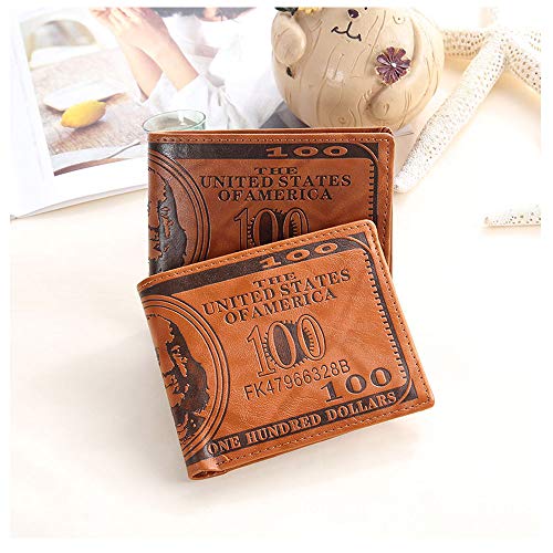 Comimark 1Pcs Genuine Leather Luxury Mens Bifold Credit ID Card Wallet Holder Slim Coin Purse3