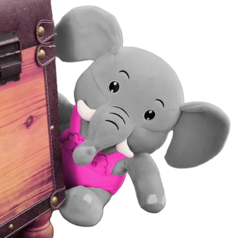 Image of DearJoy Elephant in Dress Soft Toy
