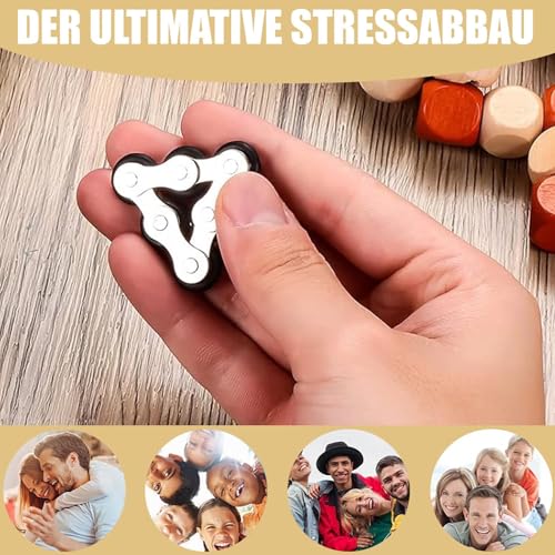 Fidget Cube, 10 teiliges Anti Stress Spielzeug Set für Erwachsene and Kinder, Spielzeug zur Entspannung, Förderung der Konzentration, Für Schule, Büro, Reise, Jederzeit Entspannen