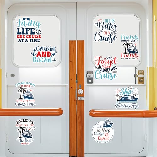 Imanes decorativos Friends para puertas de crucero, 9 piezas miniatura 5