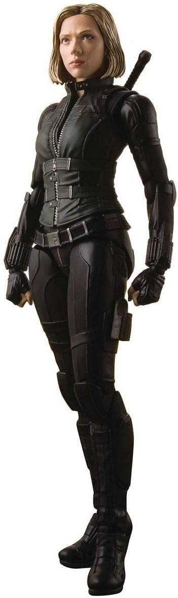 TAMASHII NATIONS S.H. Figuarts Black Widow & Tamashii Effect Explosion Avengers: Infinity War