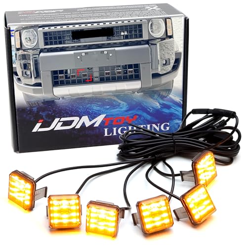 Kit 6 luces LED ámbar para parrilla Toyota Land Cruiser 2024+ miniatura 1