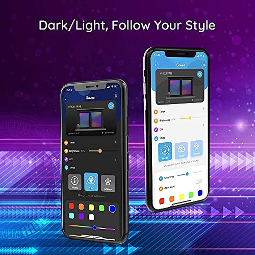 Minger Led Strip Lights With Remote And Control Box, 16.4Ft Music Sync Led Lights, Rgb Color Changing Lights With 64 Scenes Modes On App, Led Lights For Bedroom, Diy For Room, Kitchen, Home Decor #TOP2