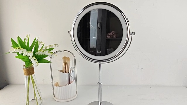 Amazon.com - JANEEVA 10X Lighted Makeup Mirror with 3 Lighting