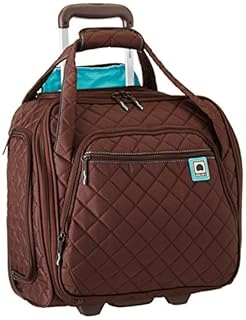 delsey quilted underseat tote