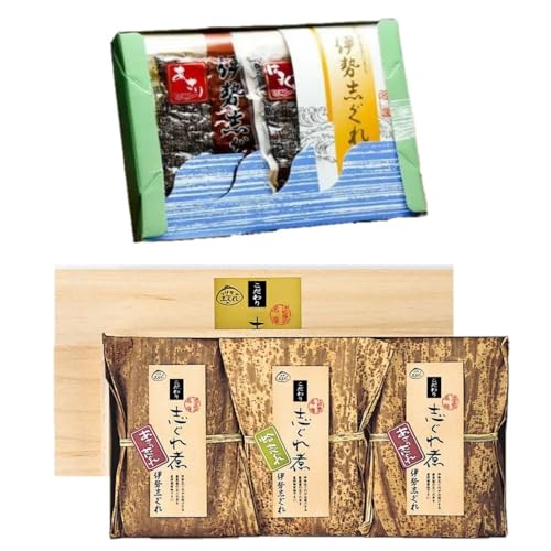 共和ネット 伊勢志ぐれのこだわり蛤 あさりセットとあさり 蛤しぐれ詰合せ こだわりあさり110g 2袋 こだわり蛤 110g 桐箱入り あさり 230g 蛤 130g 箱入り