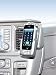 Produktbild KUDA Handyhalterung passend für Scania P/G/R/S/L ab 2016 - Telefonkonsole für Smartphones, Handys, Navi und mehr  Kunstlederkonsole, schwarz, 2605