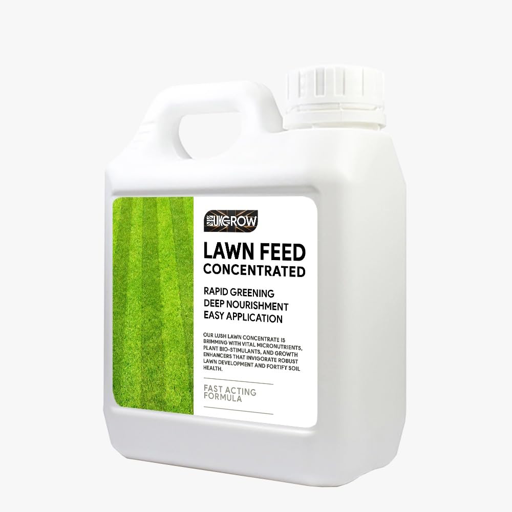 UK GROW - Premium Lawn Fertiliser - 5Ltr - Unleash the Full Potential of Your Lawn - High Concentrate Lawn Feed — image 1