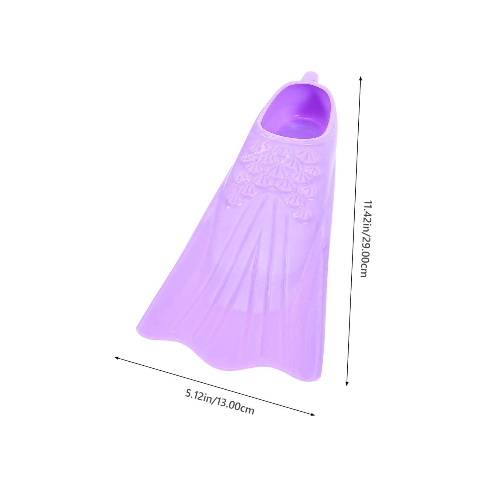 FOYTOKI Snorkeling Fins Set Portable Swimming Fins Comfortable Design for Adults and Boys and Girls Diving Accessory