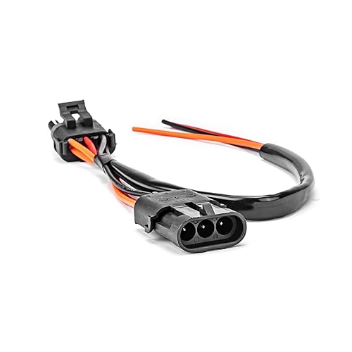 Miniatura 5 de WeiSen X3 - Adaptador de luz trasera auxiliar para asiento de matrícula, látigo, arnés de luz trasera compatible con Can-Am Maverick X3 MAX Turbo