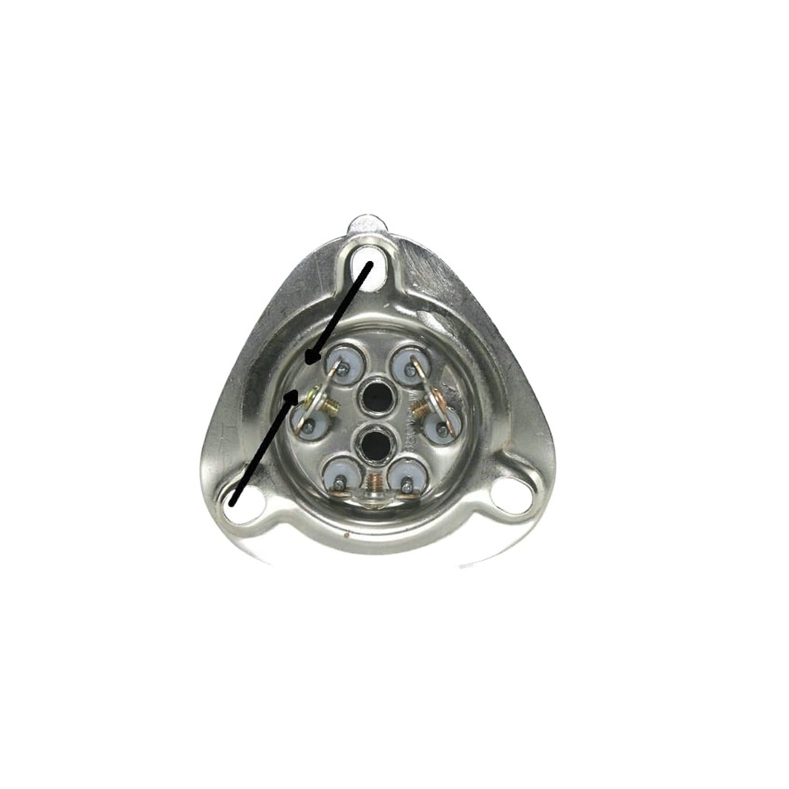 Genérico Elemento Calefactor de Brida Triangular de 73 mm 220-380 V SS304(220V,9KW 300mm)
