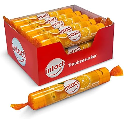 intact Traubenzucker Rolle 15 St. • Multipack Traubenzucker Bonbons • 100% Vegan Cover