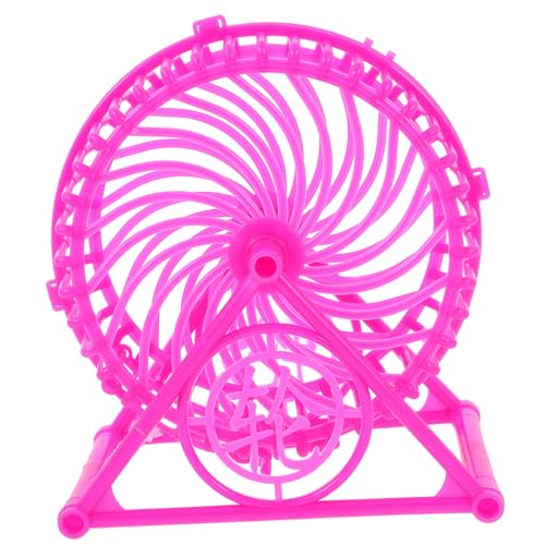 CIYODO -Jamming Foot Running Wheel Hamster Silent Wheel for 10 Gallon Glass Tank for Dwarf Hamsters Sturdy Stand Safety Feature