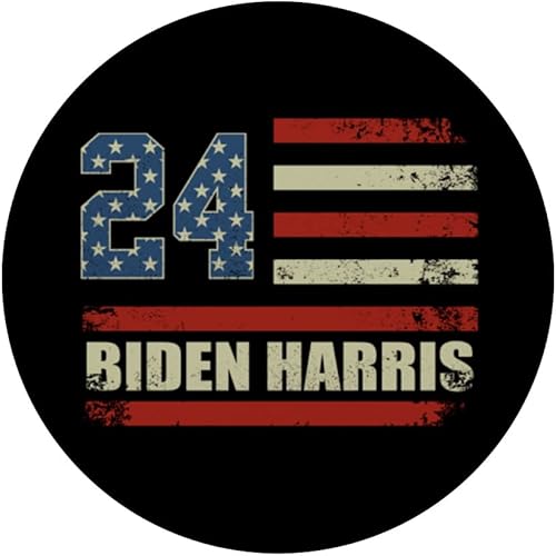 Miniatura 3 de Biden Harris 2024 Bandera de Estados Unidos PopSockets intercambiables PopGrip