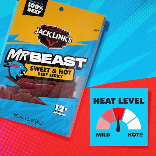Jack Link's MrBeast Sweet & Hot Beef Jerky - (10 Pack) 1.25 oz - image 6