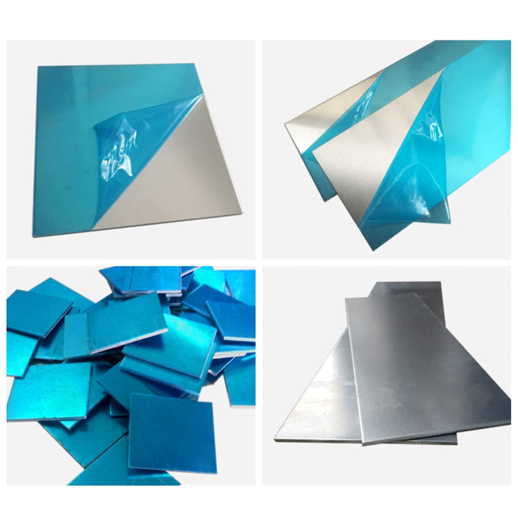 6061 Plaque en tôle d'aluminium Longueur 300mm Largeur 200mm,Thickness 5mm