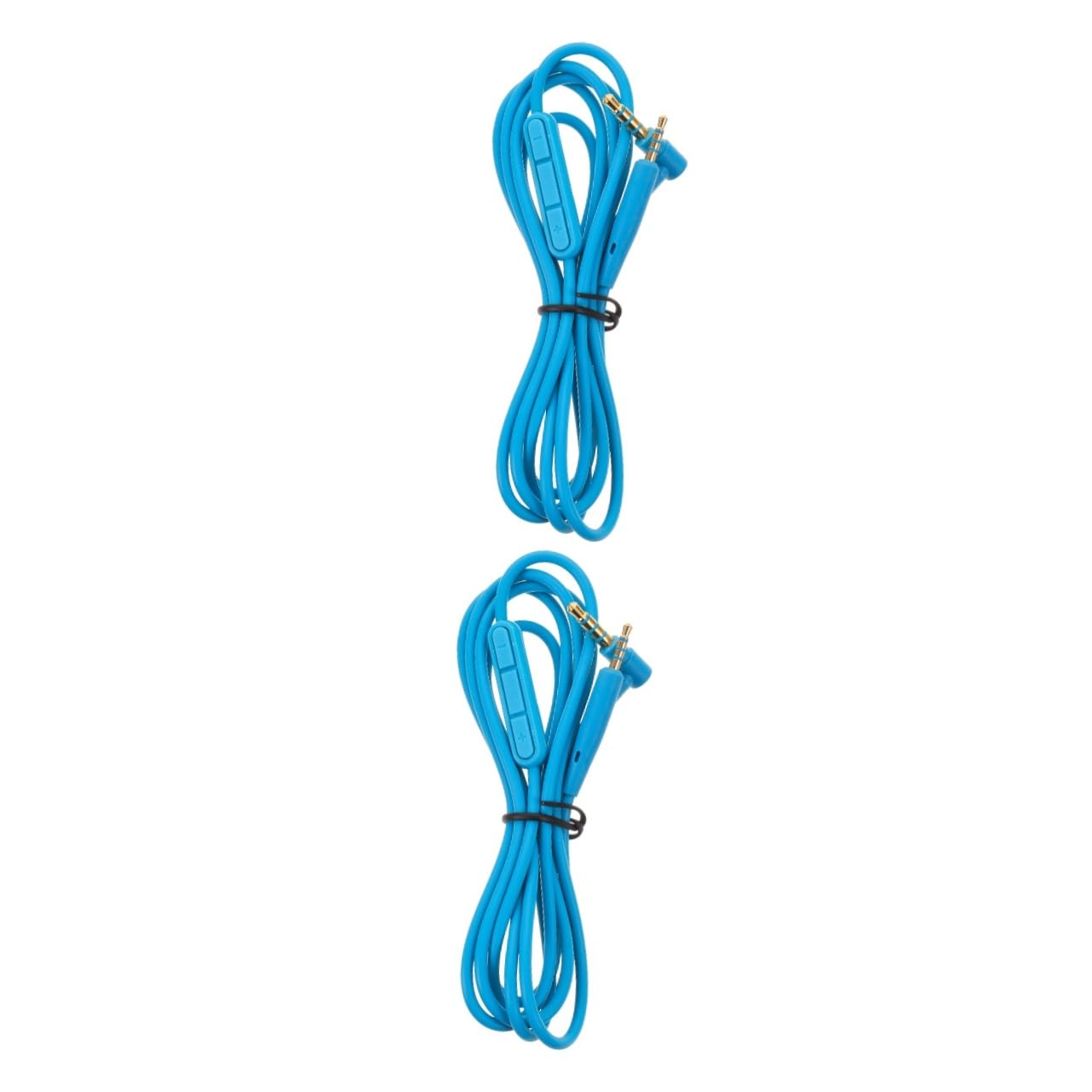 OSALADI 2pcs Headphone Cable Headphone Audio Cable Headphones Cord Noise-Cancelling Audio Wire Cord for Headphones Durable Headphone Audio Wire Headset Wire Headphone Wire Headphones Cable
